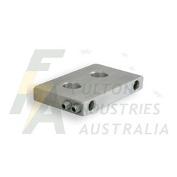 Aluminium mains consumer block